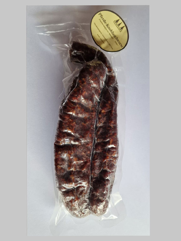pferde-knoblauchwurst